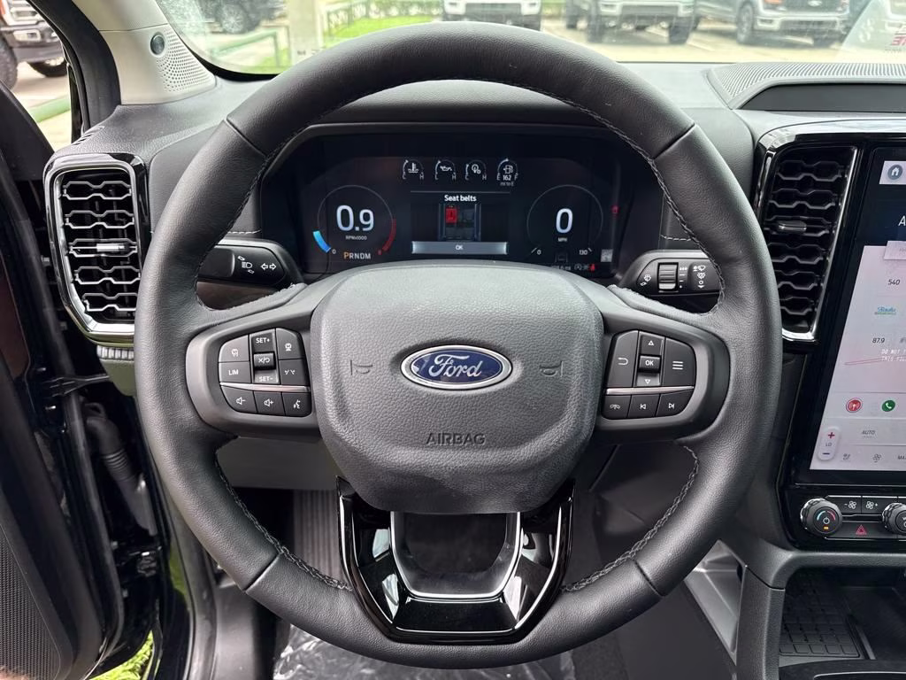 2024 Shadow Black Ford Ranger Lariat 4X4 Truck