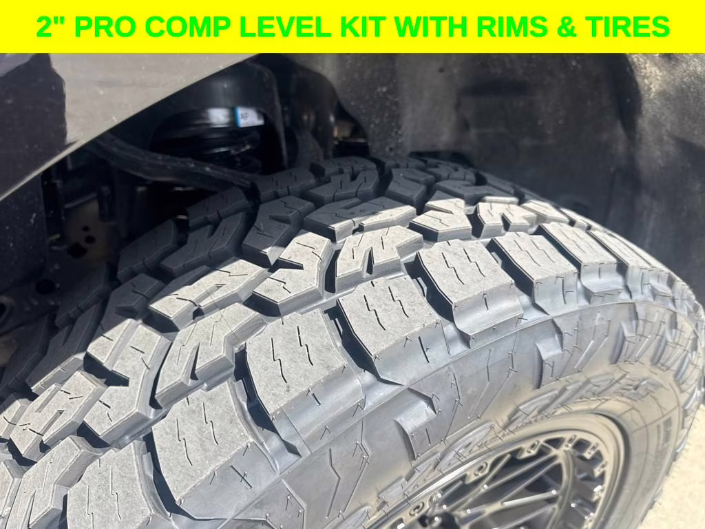 2024 Agate Black Metallic Ford F-150 STX DSI LEVELED & RIMS RWD Truck