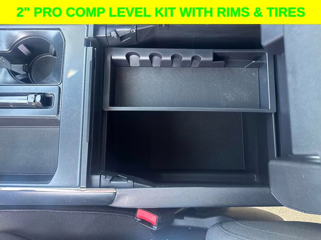 2024 Agate Black Metallic Ford F-150 STX DSI LEVELED & RIMS RWD Truck