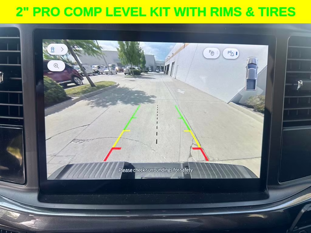 2024 Agate Black Metallic Ford F-150 STX DSI LEVELED & RIMS RWD Truck