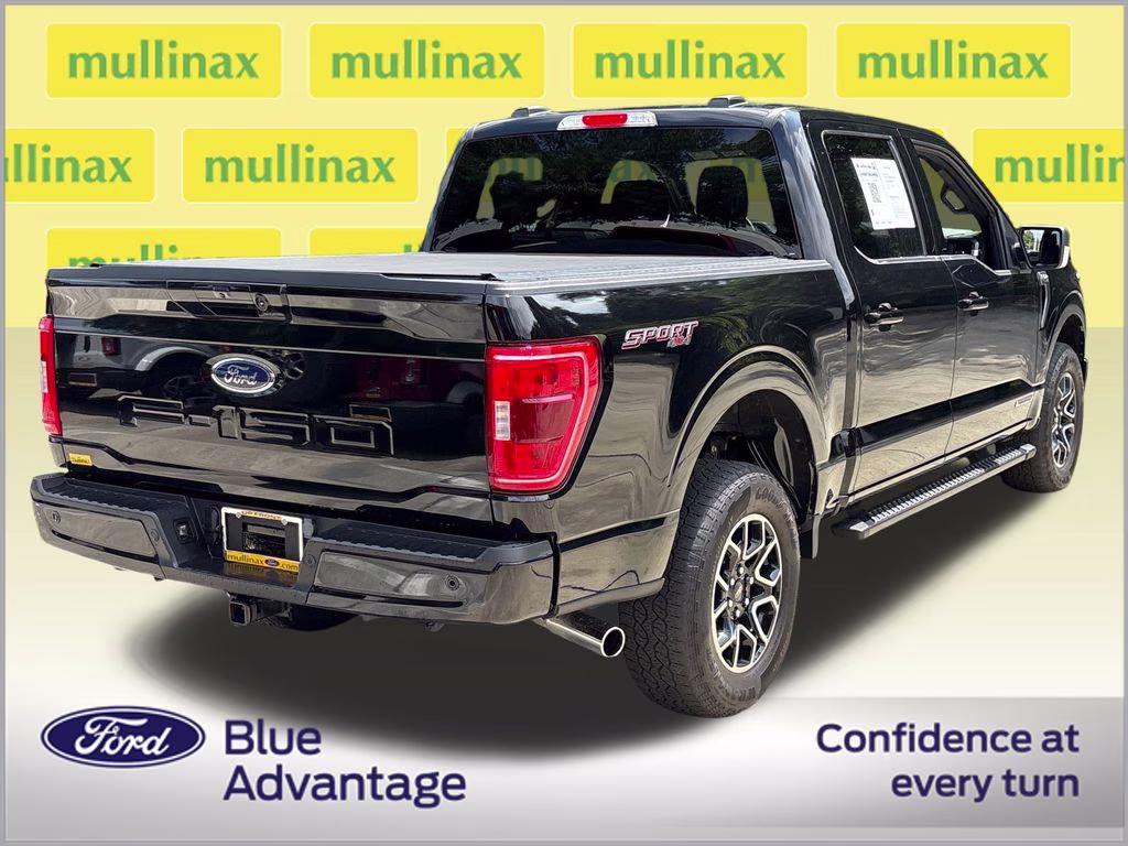 2023 Black Metallic Ford F-150 XLT 4X4 Truck