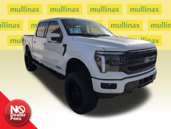 2025 White Metallic Ford F-150 Lariat 4X4 Truck