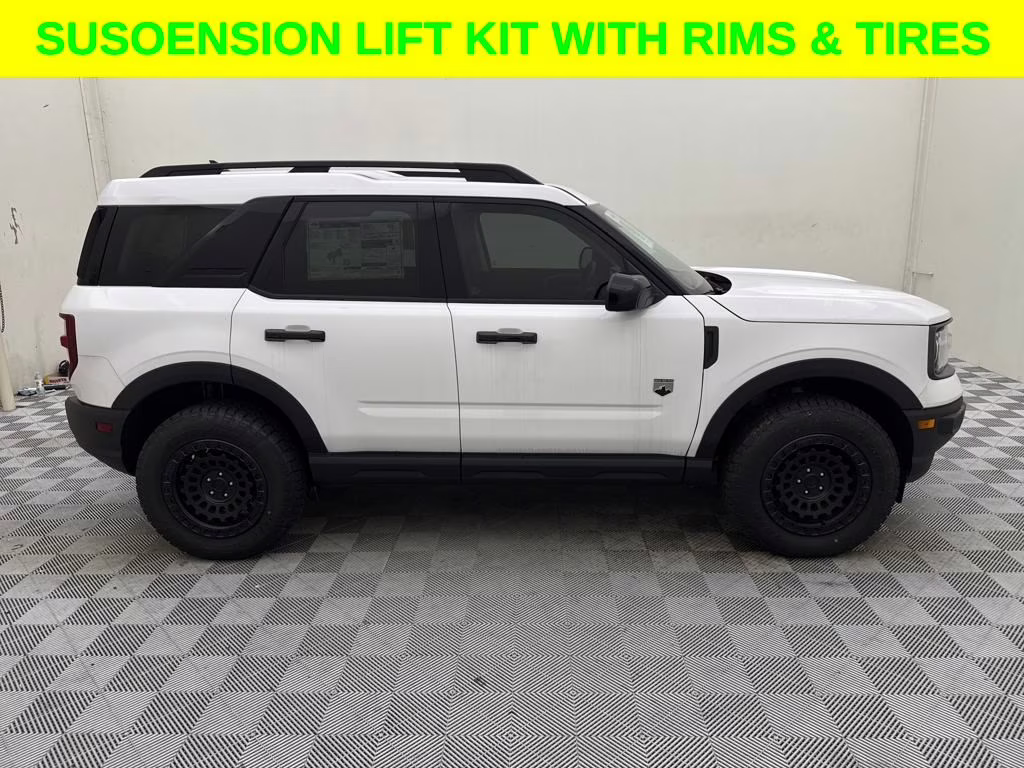 2024 Oxford White Ford Bronco Sport Big Bend DSI LIFT & RIMS 4X4 SUV