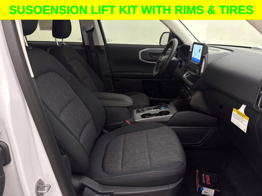 2024 Oxford White Ford Bronco Sport Big Bend DSI LIFT & RIMS 4X4 SUV