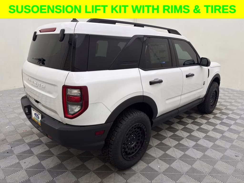2024 Oxford White Ford Bronco Sport Big Bend DSI LIFT & RIMS 4X4 SUV