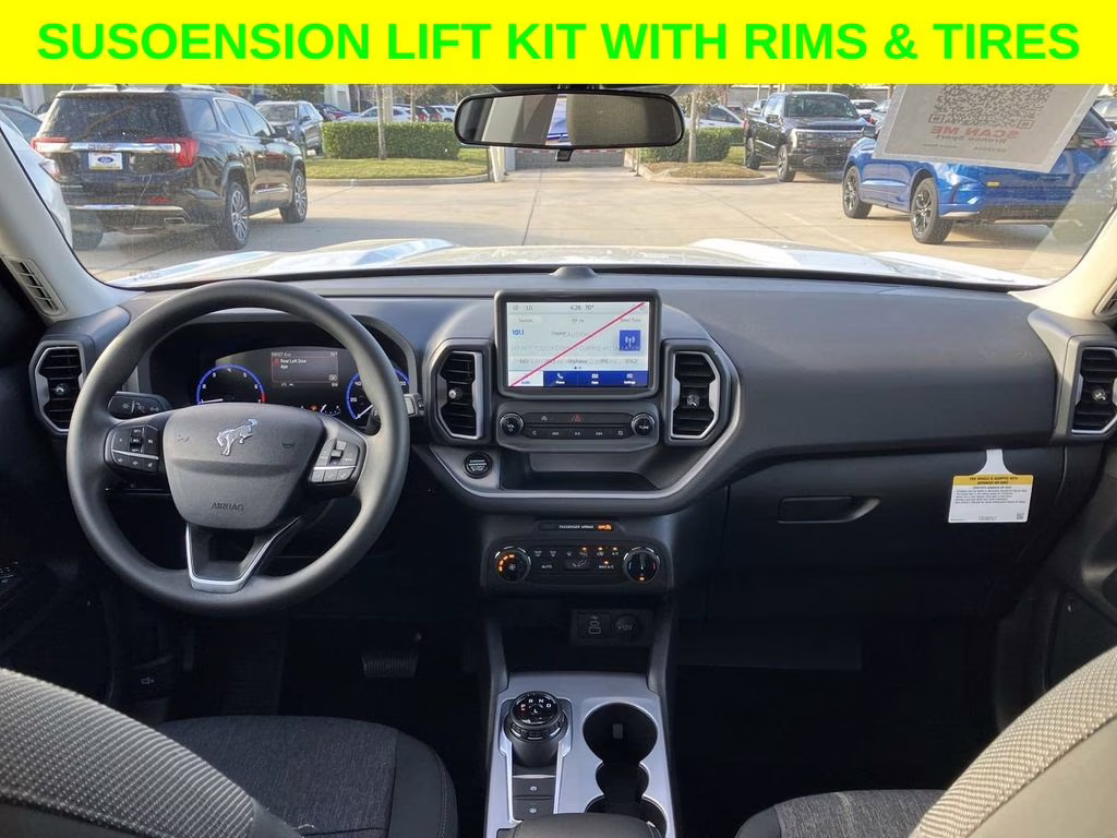 2024 Oxford White Ford Bronco Sport Big Bend DSI LIFT & RIMS 4X4 SUV