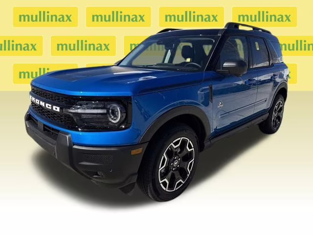 2025 Velocity Blue Metallic Ford Bronco Sport Outer Banks 4X4 SUV