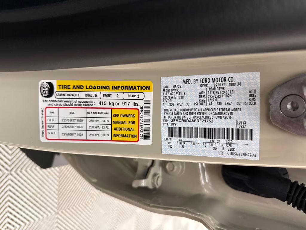 2025 Desert Sand Ford Bronco Sport Badlands 4X4 SUV