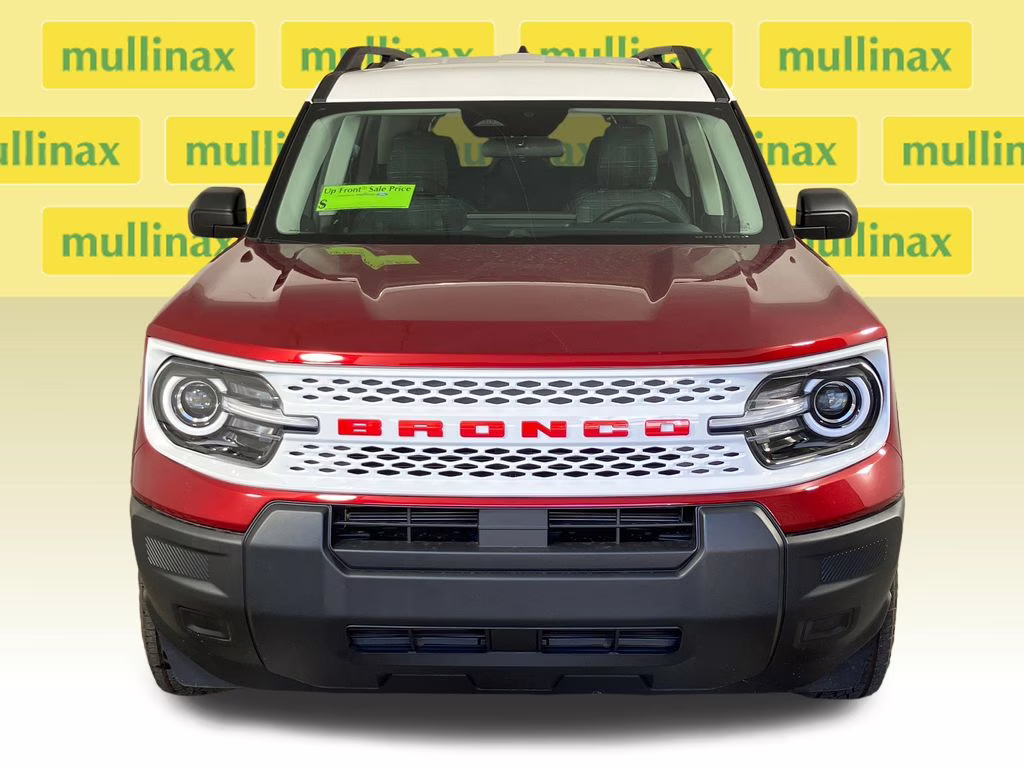 2025 Ruby Red Metallic Ford Bronco Sport Heritage 4X4 SUV