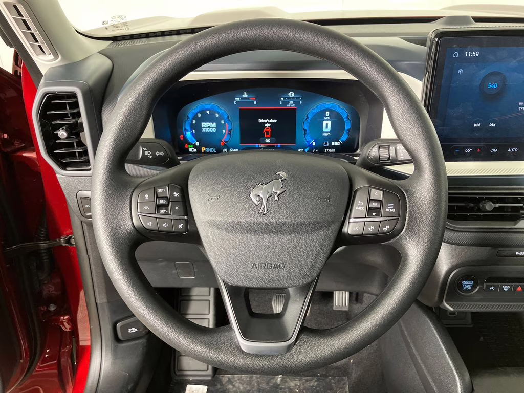 2025 Ruby Red Metallic Ford Bronco Sport Heritage 4X4 SUV