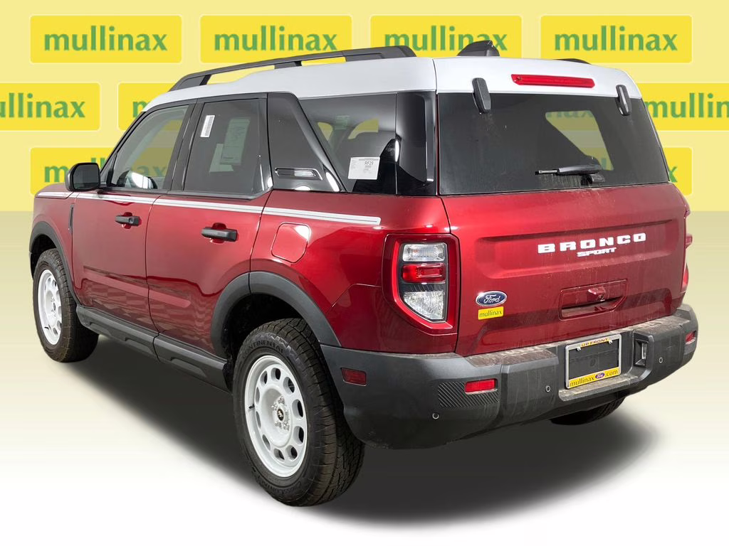 2025 Ruby Red Metallic Ford Bronco Sport Heritage 4X4 SUV