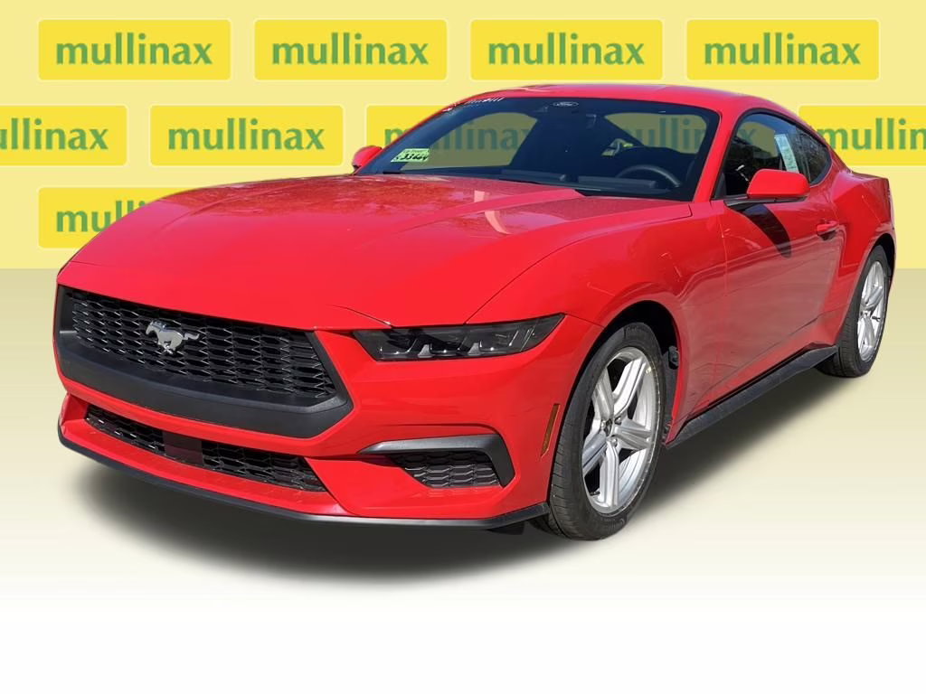 2026 Race Red Ford Mustang EcoBoost RWD Coupe