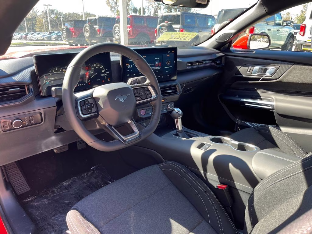 2026 Race Red Ford Mustang EcoBoost RWD Coupe