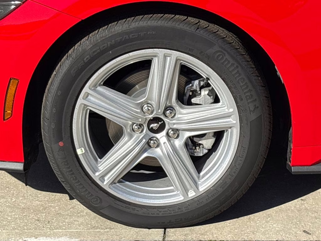 2026 Race Red Ford Mustang EcoBoost Premium RWD Coupe