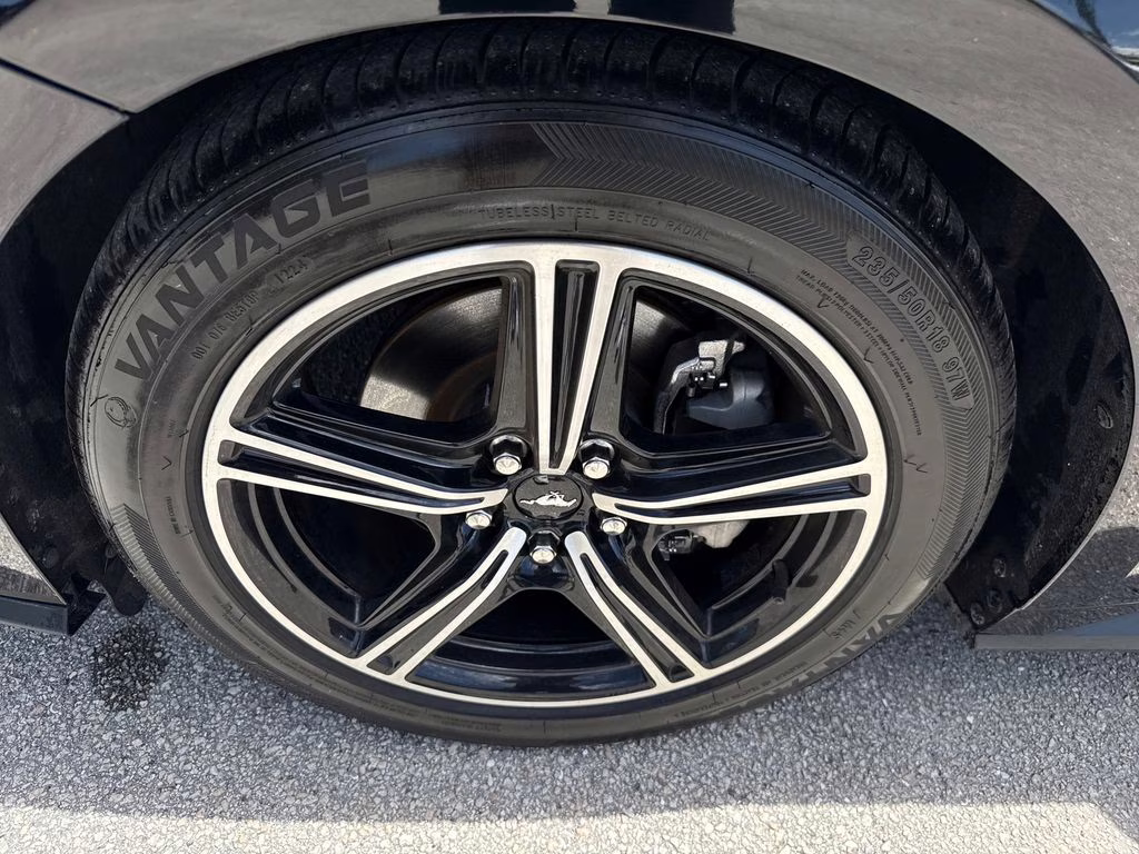 2024 Shadow Black Ford Mustang EcoBoost Premium RWD Convertible