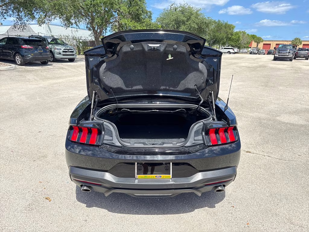 2024 Shadow Black Ford Mustang EcoBoost Premium RWD Convertible