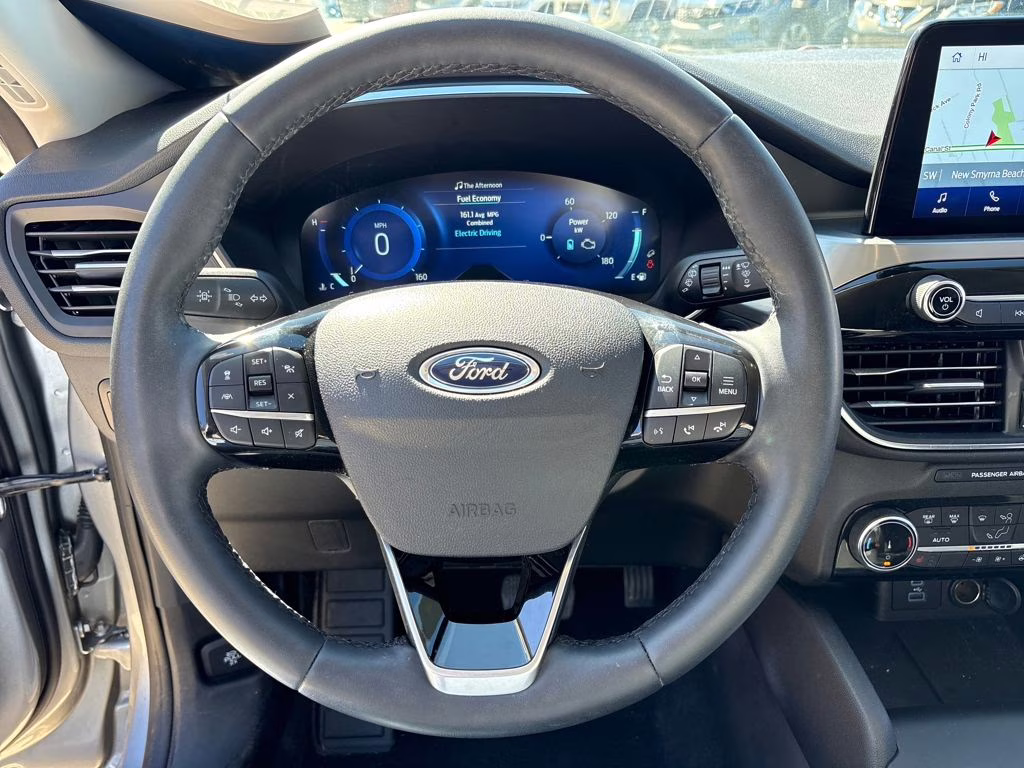 2022 Silver Metallic Ford Escape Plug-In Hybrid Titanium FWD SUV