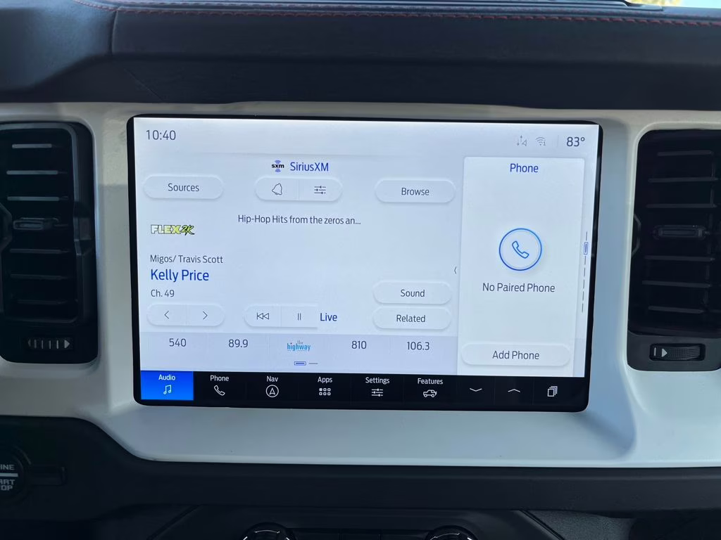 2025 Oxford White Ford Bronco STROPPE EDITION 4X4 SUV