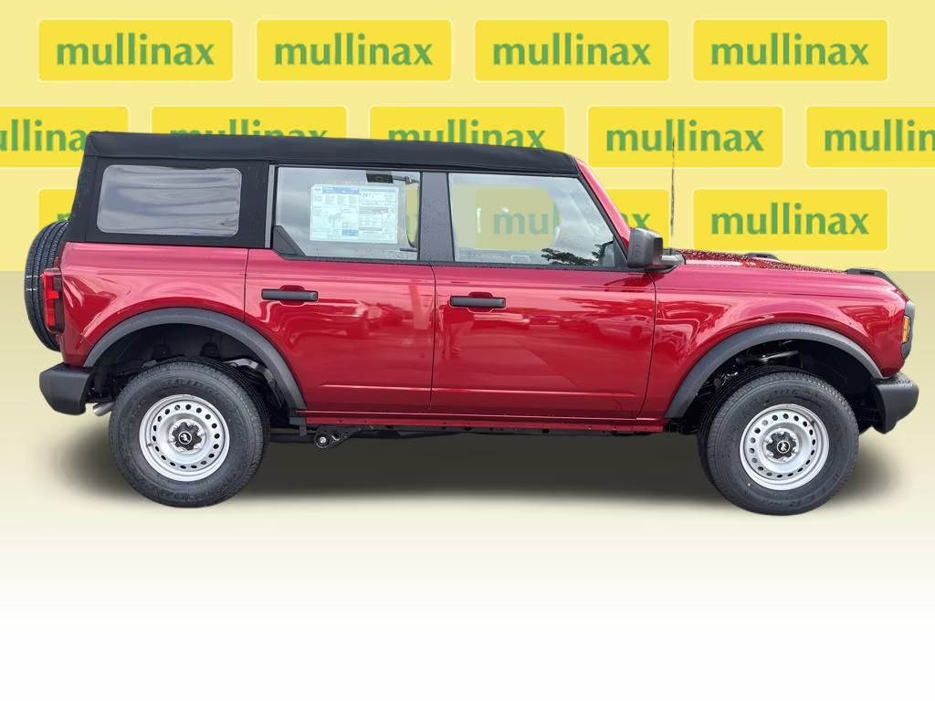 2025 Ruby Red Metallic Tinted Clearcoat Ford Bronco Base 4X4 SUV