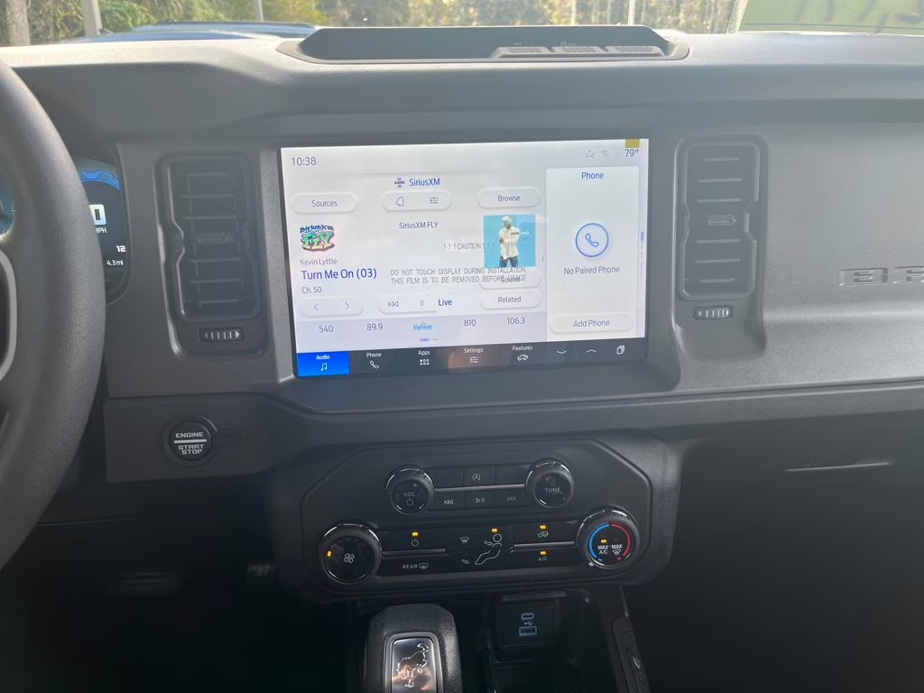 2025 Ruby Red Metallic Tinted Clearcoat Ford Bronco Base 4X4 SUV