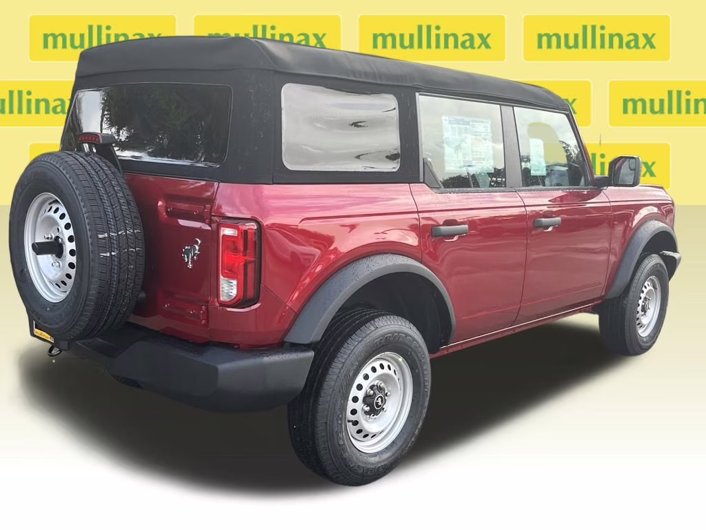 2025 Ruby Red Metallic Tinted Clearcoat Ford Bronco Base 4X4 SUV