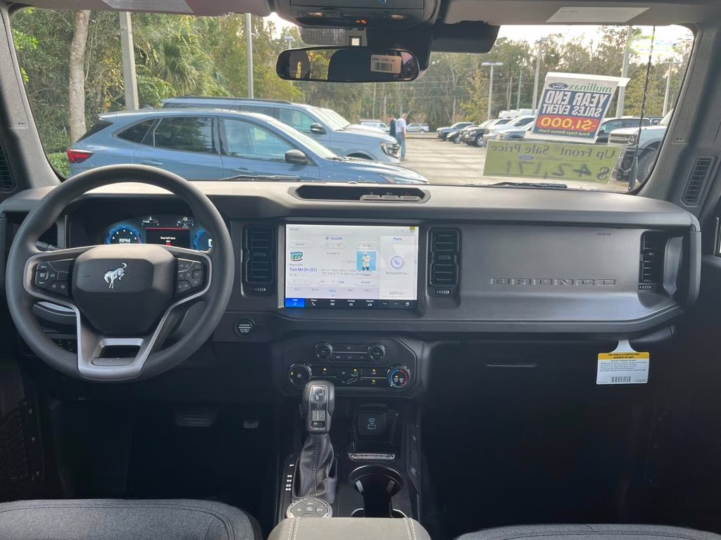 2025 Ruby Red Metallic Tinted Clearcoat Ford Bronco Base 4X4 SUV