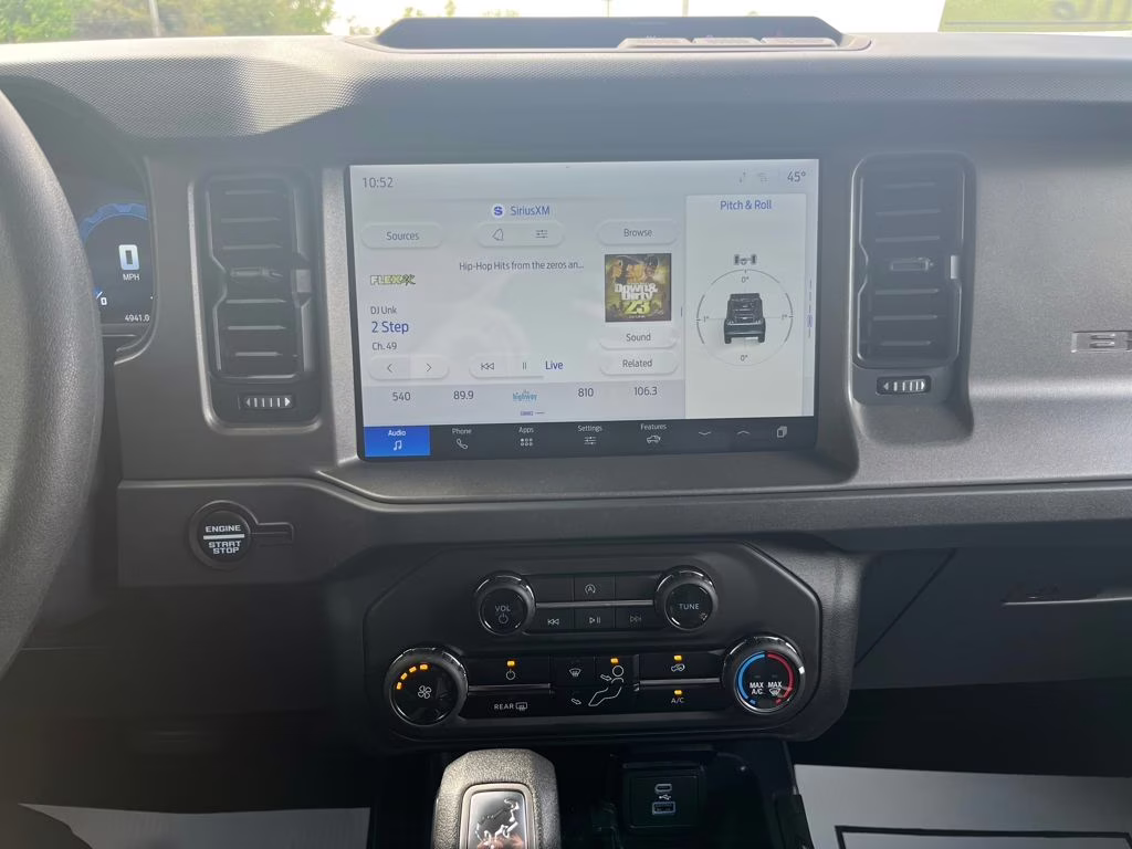 2025 Ruby Red Metallic Tinted Clearcoat Ford Bronco Base 4X4 SUV