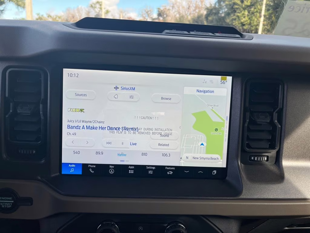 2025 Velocity Blue Metallic Ford Bronco Big Bend 4X4 SUV