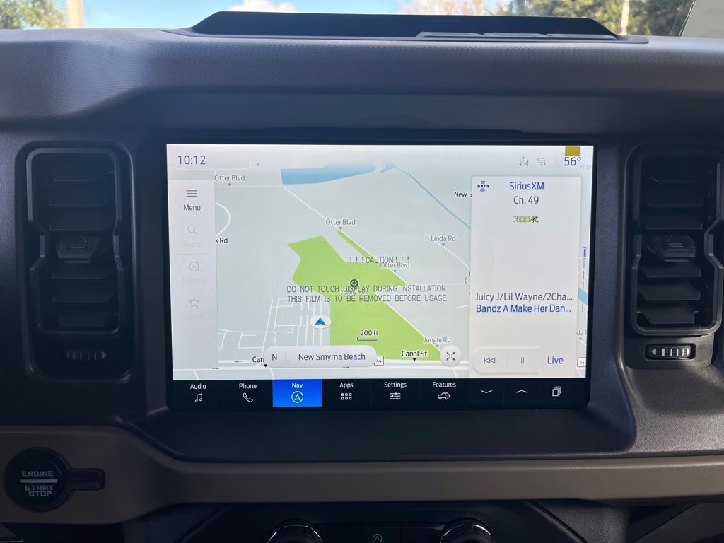 2025 Velocity Blue Metallic Ford Bronco Big Bend 4X4 SUV