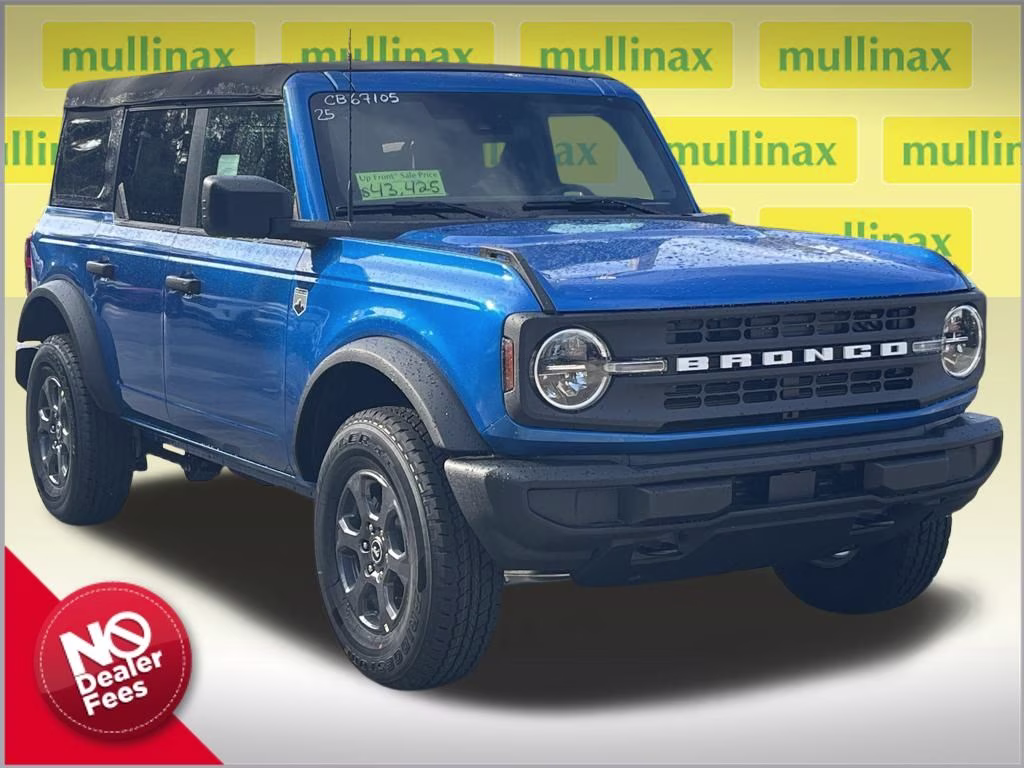 2025 Velocity Blue Metallic Ford Bronco Big Bend 4X4 SUV