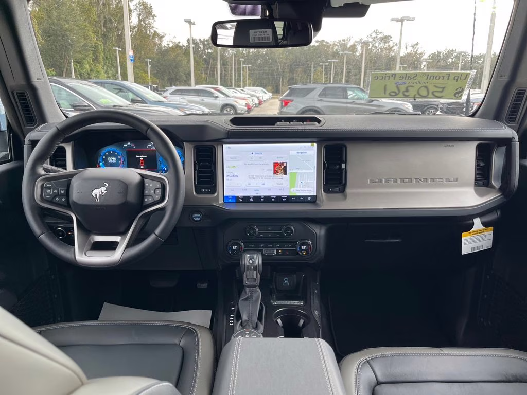 2025 Azure Gray Metallic Ford Bronco Outer Banks 4X4 SUV