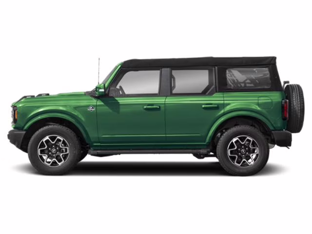 2025 Green Metallic Ford Bronco Outer Banks 4X4 SUV