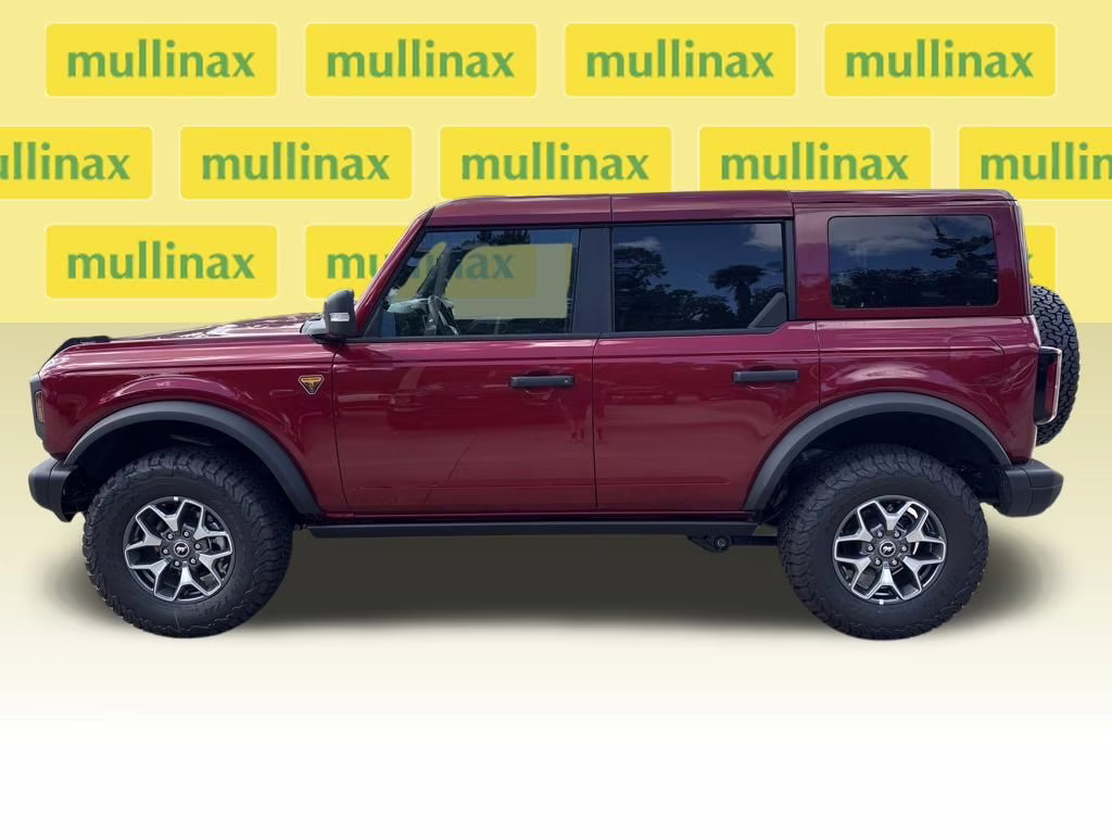 2025 Ruby Red Metallic Tinted Clearcoat Ford Bronco Badlands 4X4 SUV