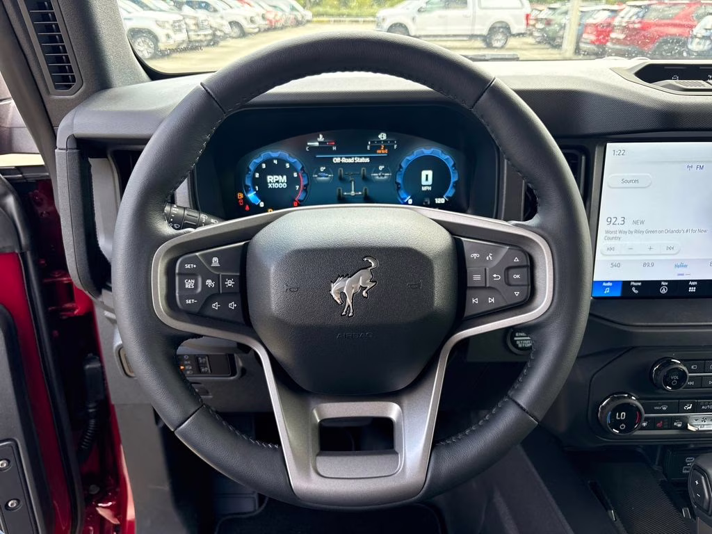 2025 Ruby Red Metallic Tinted Clearcoat Ford Bronco Badlands 4X4 SUV