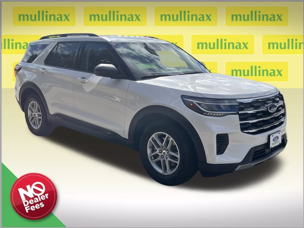 2026 White Metallic Ford Explorer Active RWD SUV