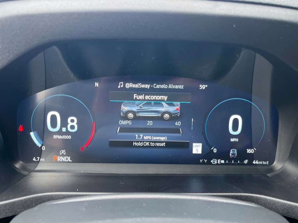 2026 Vapor Blue Metallic Ford Explorer Active RWD SUV