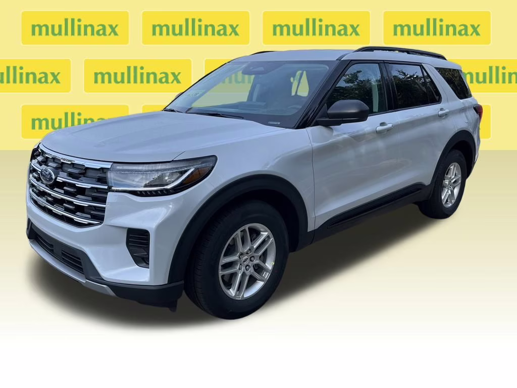 2026 Space White Metallic Ford Explorer Active RWD SUV
