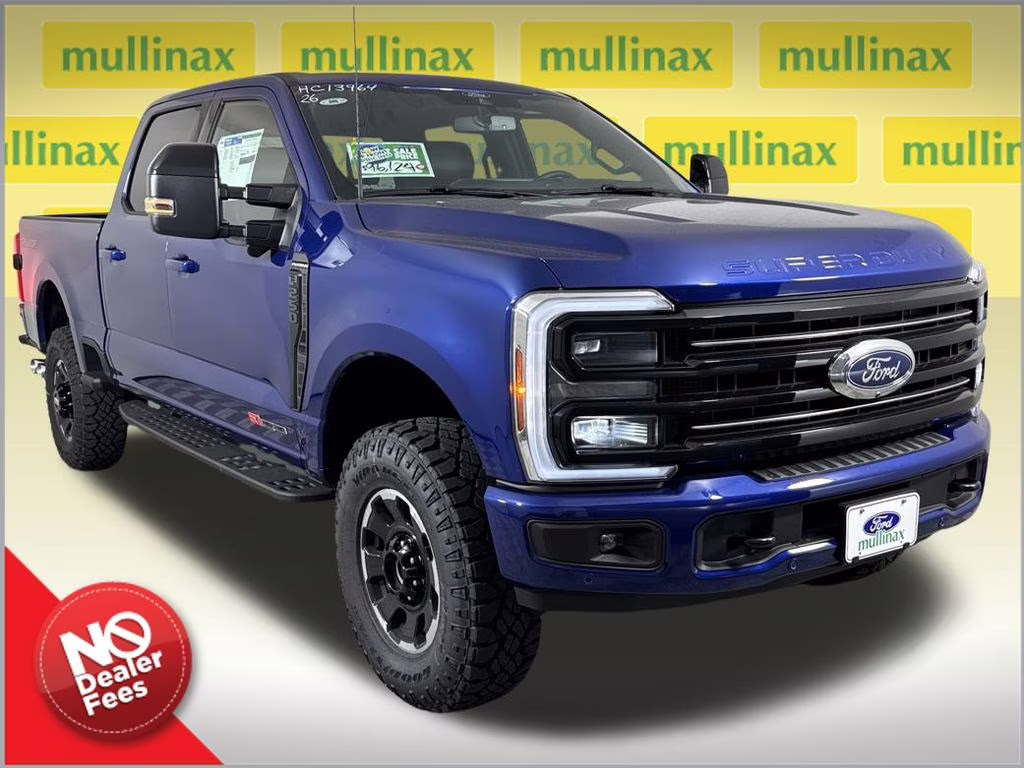 2026 Blue Metallic Ford Super Duty F-250 SRW Platinum 4X4 Truck