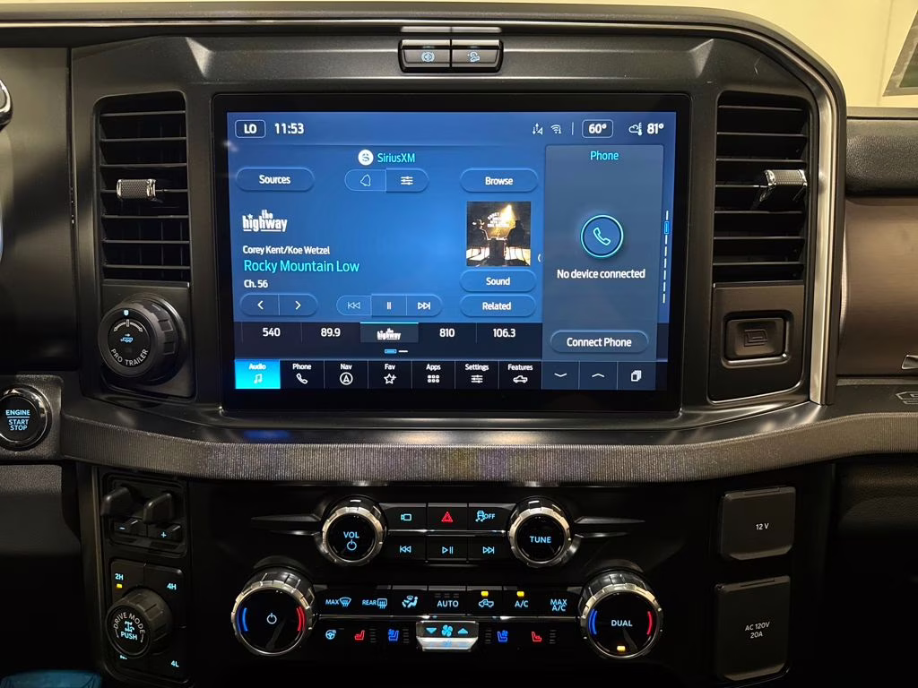 2026 Blue Metallic Ford Super Duty F-250 SRW Platinum 4X4 Truck