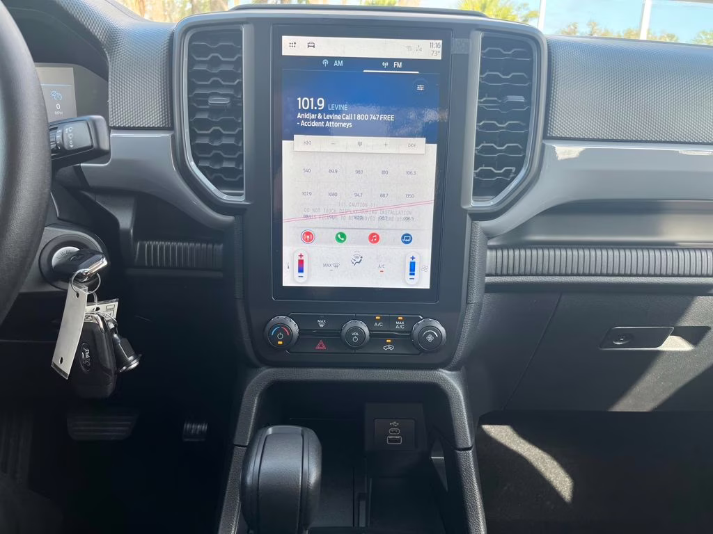 2025 Shadow Black Ford Ranger XL RWD Truck