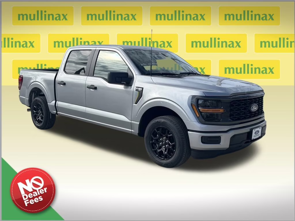 2025 Silver Metallic Ford F-150 STX RWD Truck