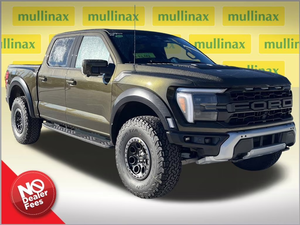 2025 Shelter Green Ford F-150 Raptor 4X4 Truck