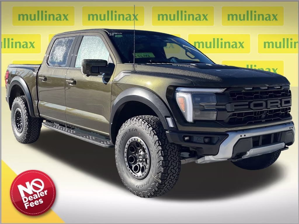 2025 Shelter Green Ford F-150 Raptor 4X4 Truck