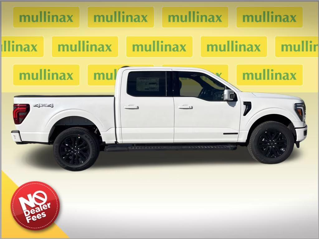 2026 Star White Metallic Tri-Coat Ford F-150 Lariat 4X4 Truck