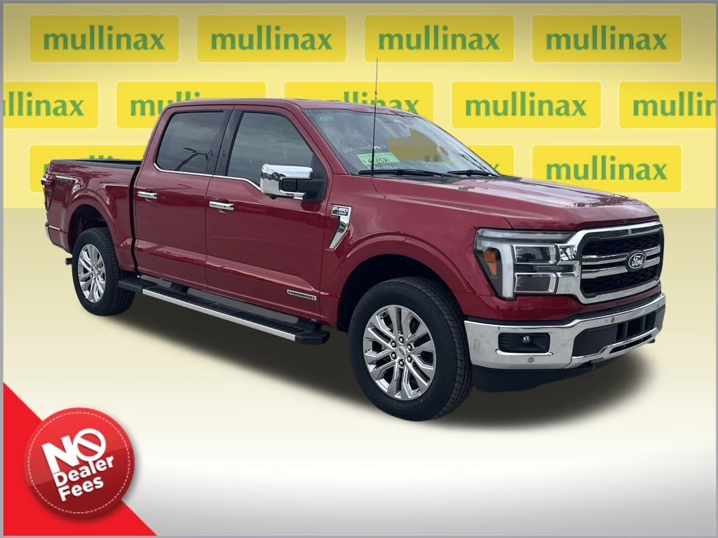 2025 Red Metallic Ford F-150 Lariat 4X4 Truck