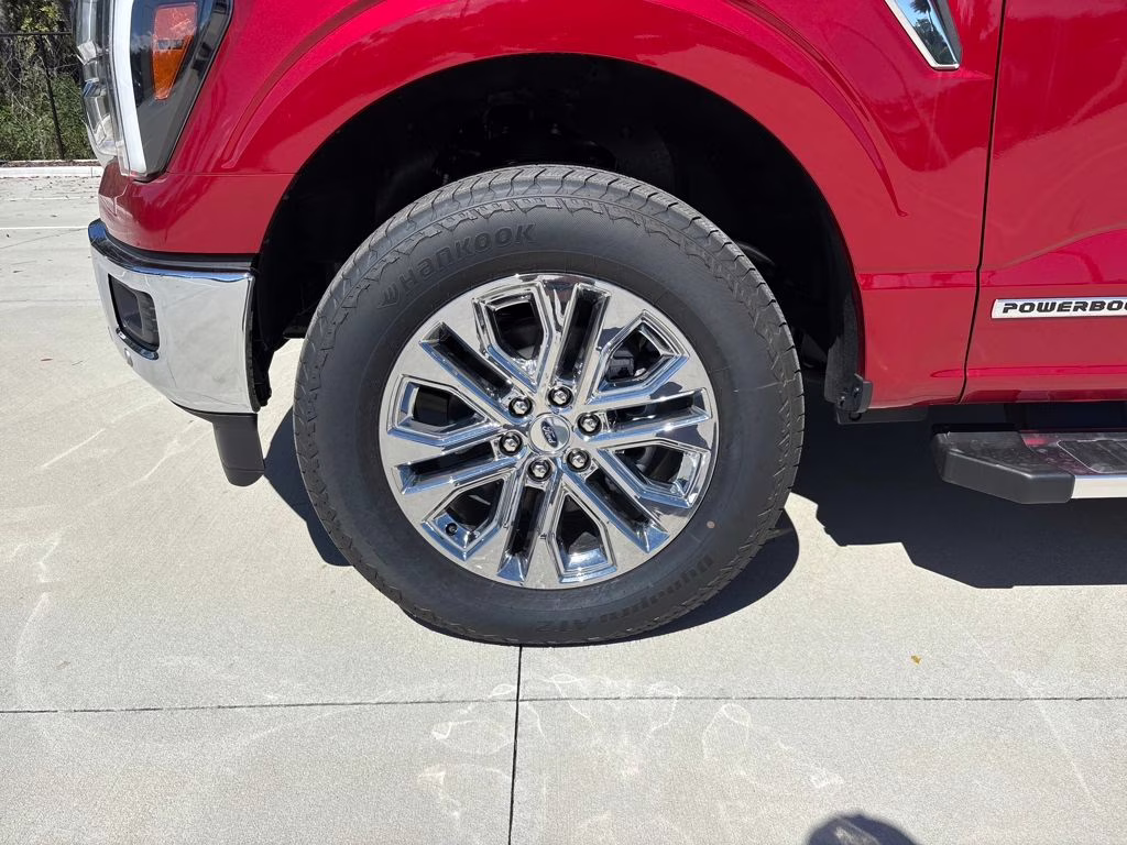 2025 Red Metallic Ford F-150 Lariat 4X4 Truck