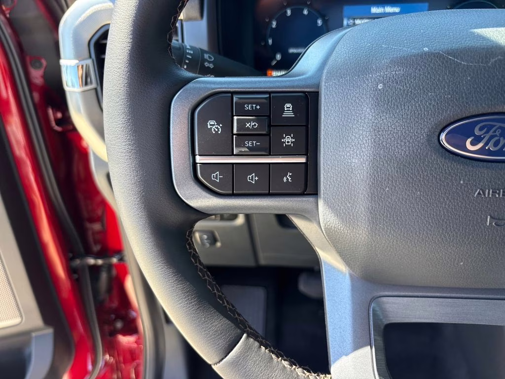 2025 Red Metallic Ford F-150 Lariat 4X4 Truck