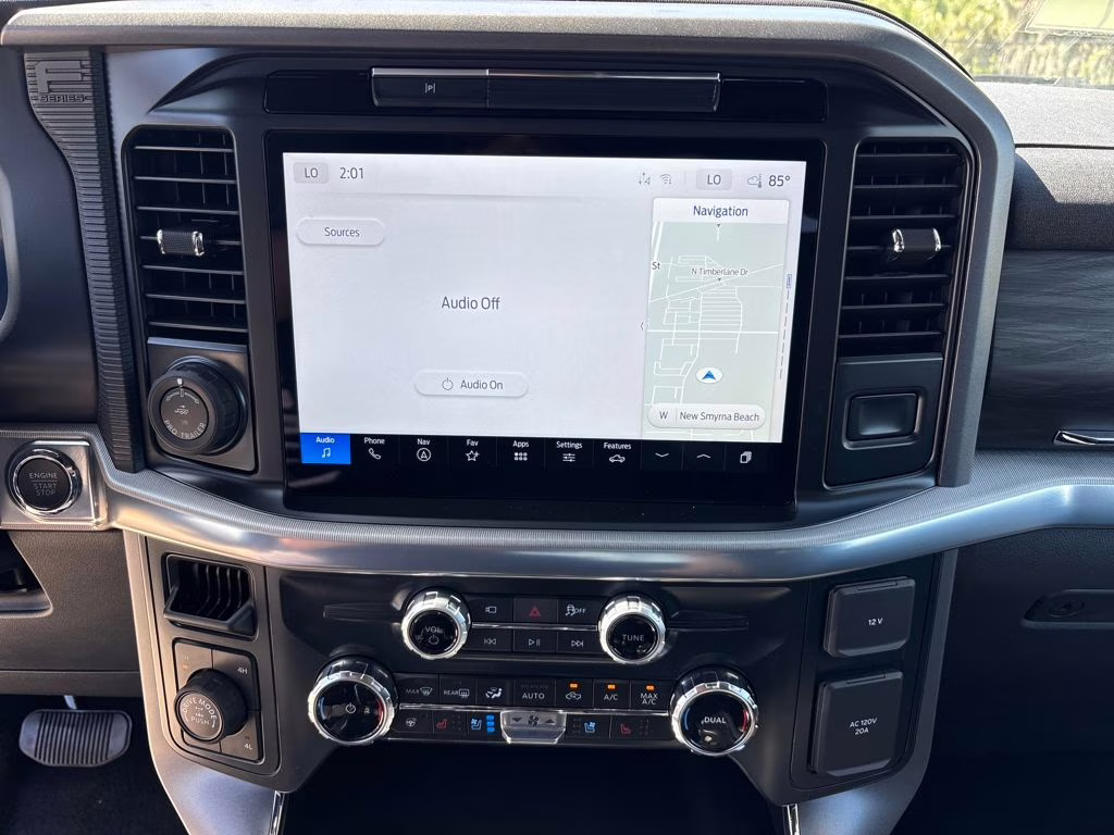 2025 Red Metallic Ford F-150 Lariat 4X4 Truck