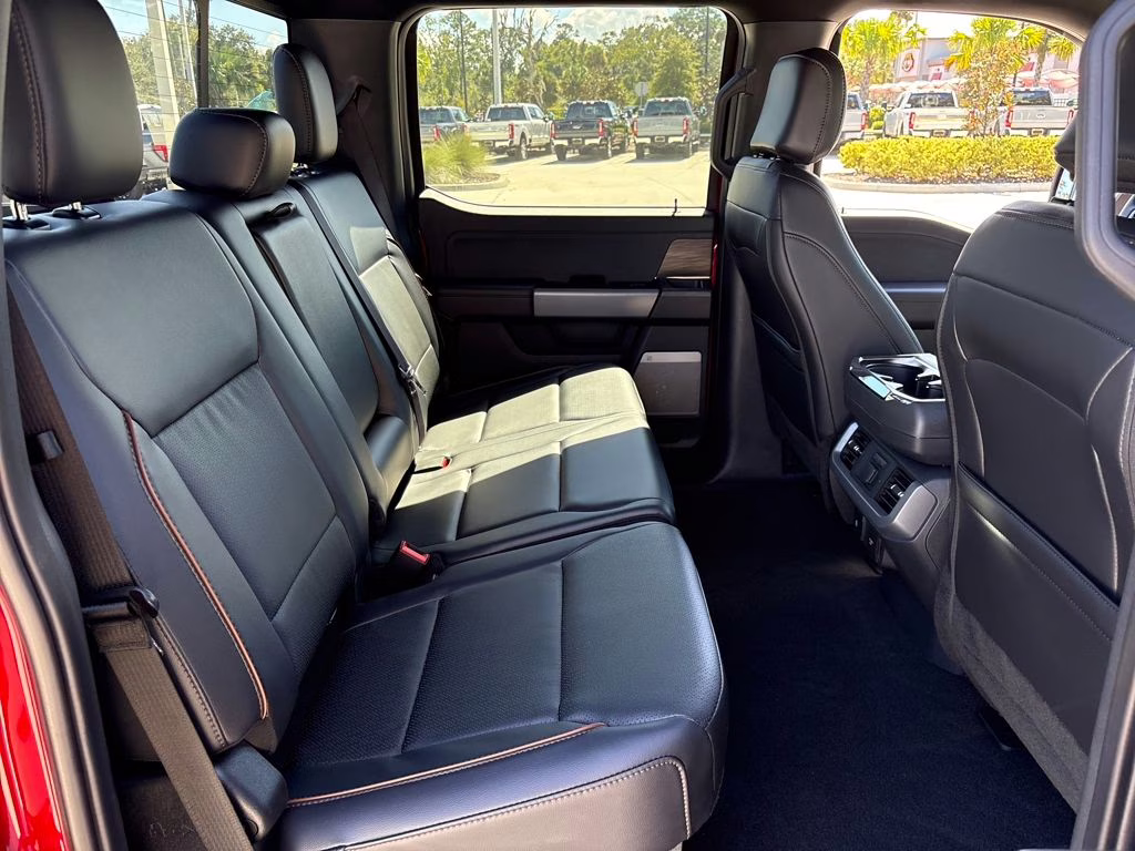 2025 Red Metallic Ford F-150 Lariat 4X4 Truck