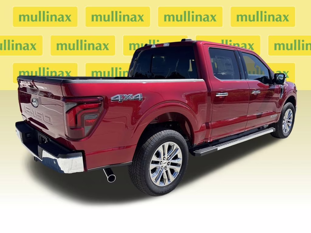 2025 Red Metallic Ford F-150 Lariat 4X4 Truck